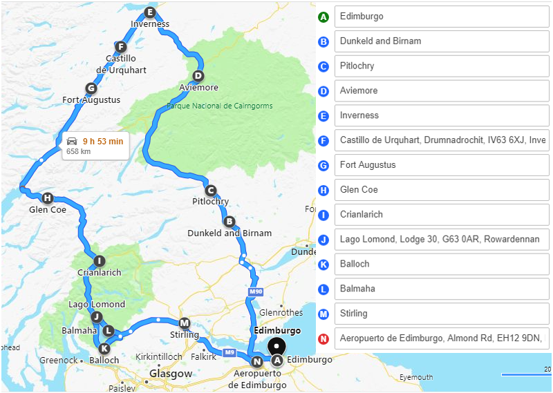 ESCOCIA - Diarios, Noticias y Tips - Itinerarios de 7 a 9 días, Region-United Kingdom (1)