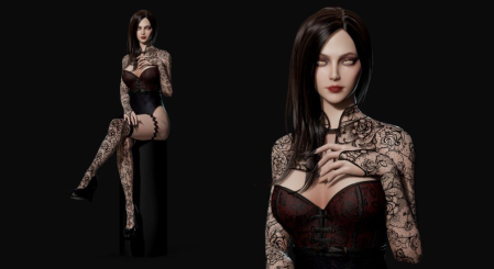 Unreal Engine Marketplace - Lady Vamp (4.18 - 4.27, 5.0 - 5.1) Unreal Engine Marketplace - Lady Vamp (4.18 - 4.27, 5.0 - 5.1)