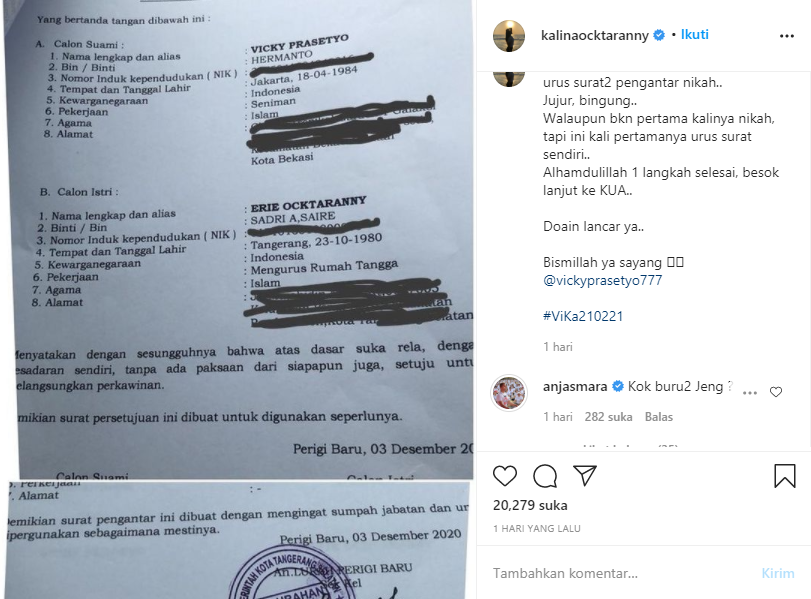 Komentar Anjasmara