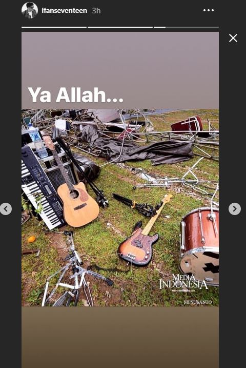 Insta Story Ifan Seventeen