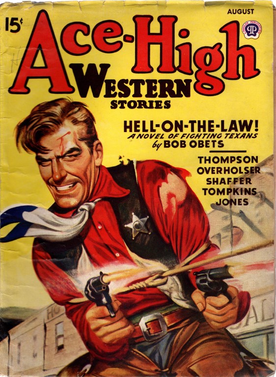 Image for Ace-High Western Stories, August 1946