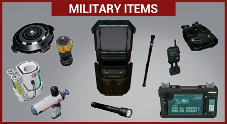 Unreal Engine Marketplace - Military Items (4.19 - 4.27, 5.0 - 5.1)