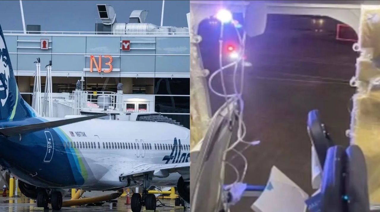 Surgen dudas de aviones Boeing y sus 737 Max luego de gran hoyo en avión