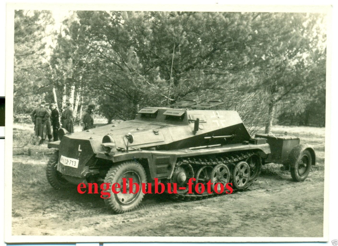 SdKfz mit WH-702713  STURMGESCHÜTZ-EINHEIT  ANHÄ