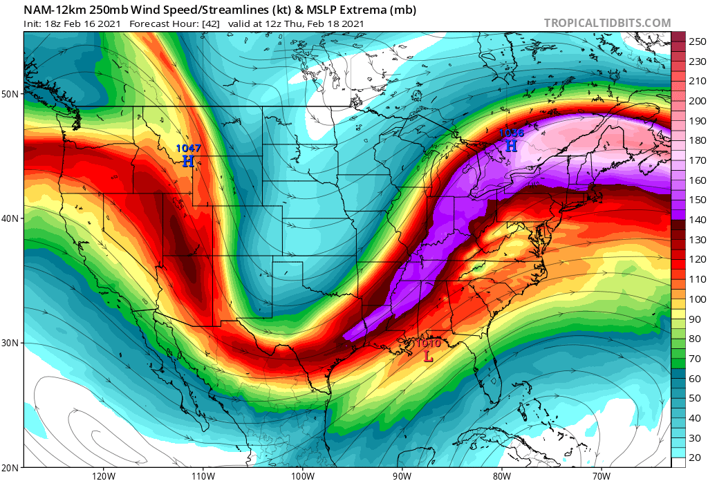 Thursday's Mothrazilla, Part II: First Forecast NAM-jet