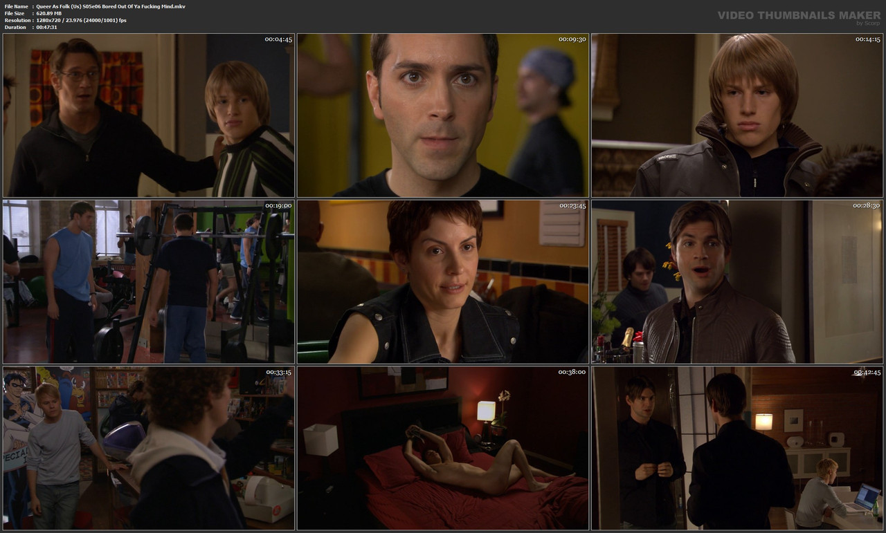 Queer As Folk (Us) S05e06 Bored Out Of Ya Fucking Mind.mkv