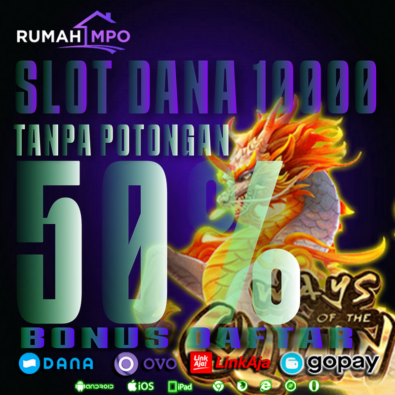 Rumahmpo Agen Slot Deposit 10000 Via Dana Ewallet Tanpa Potong