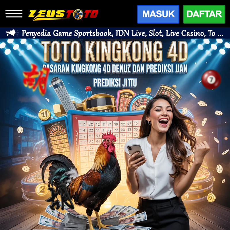 TOTO KINGKONG 4D: Pasaran Kingkong 4D dengan Data Result dan Prediksi Jitu image 1