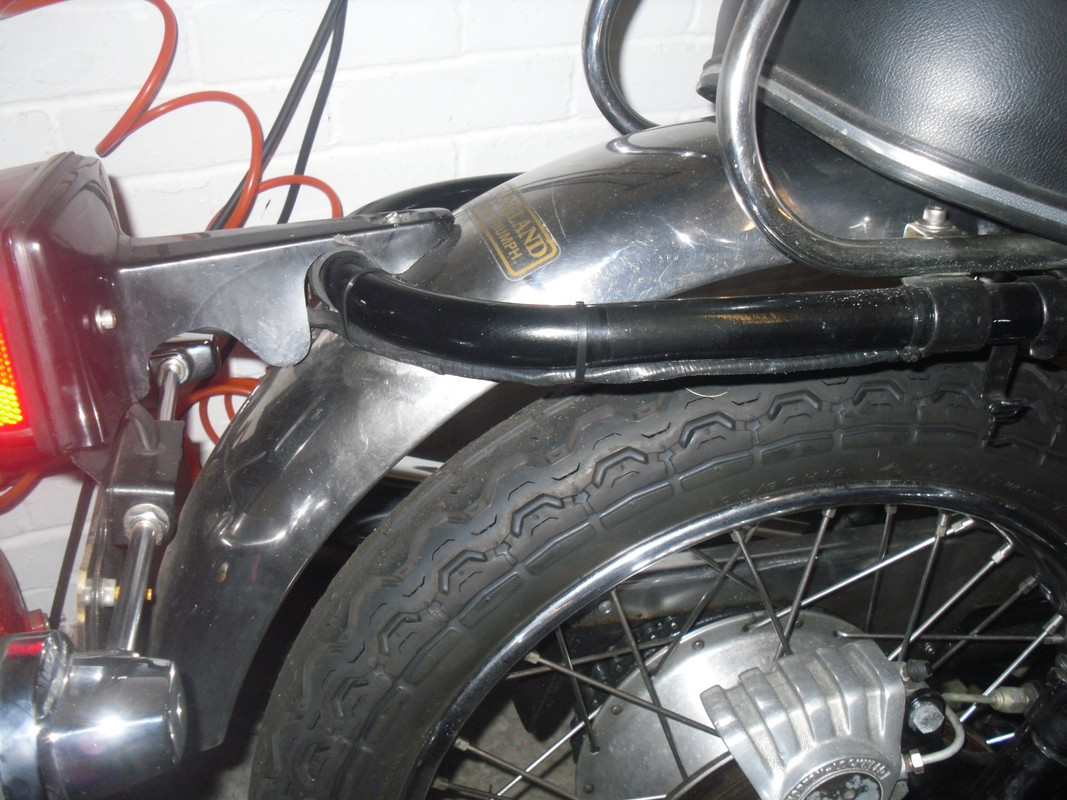 71 commando tail light