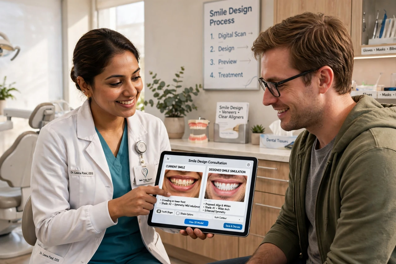 Smile designing consultation at best dental clinic in Samta Colony, Raipur