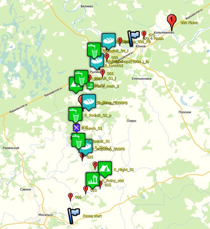 ресса карта