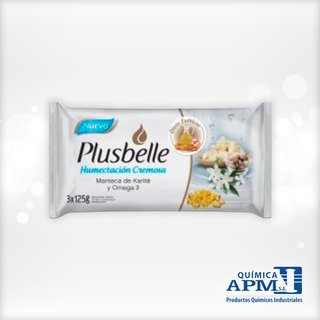 3874 | Jabon Tocador Plusbellex 3 X 125 Grs-