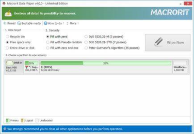 Macrorit Data Wiper 4.6.0 + Portable