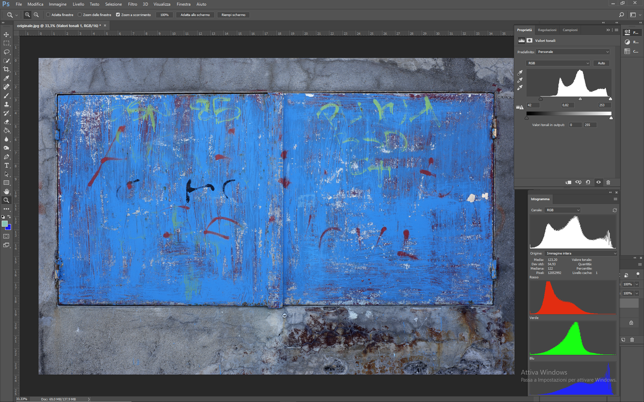 originale.jpg @ 33,3% (Valori tonali 1, RGB_16) _ 17_05_2019 15_