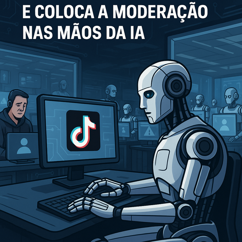 🚨 TikTok Demite Moderadores e Coloca a Moderação nas Mãos da IA