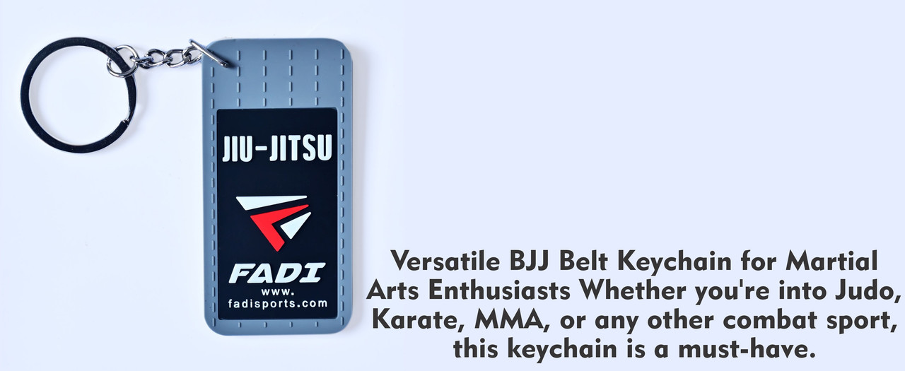 BJJ Belt Keychain Blue Rank