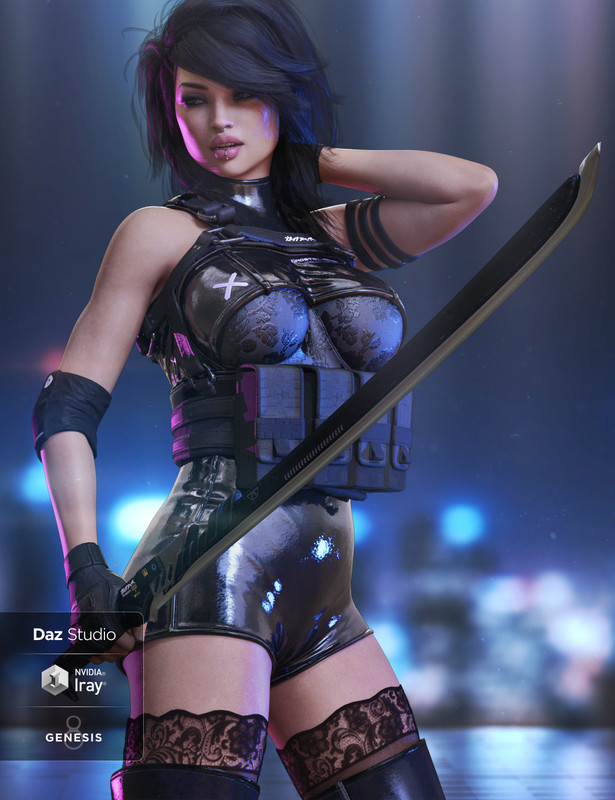 ghostblade for genesis 8 females 03 daz3d