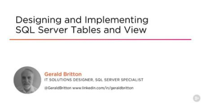 Designing and Implementing SQL Server Tables and Views