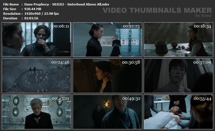 Dune Prophecy - S01E03 - Sisterhood Above All.mkv