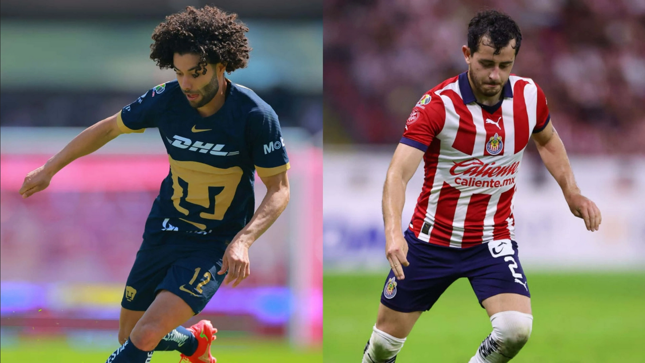 Alineaciones de Chivas vs Pumas en Vuelta de Cuartos en Liguilla Liga MX