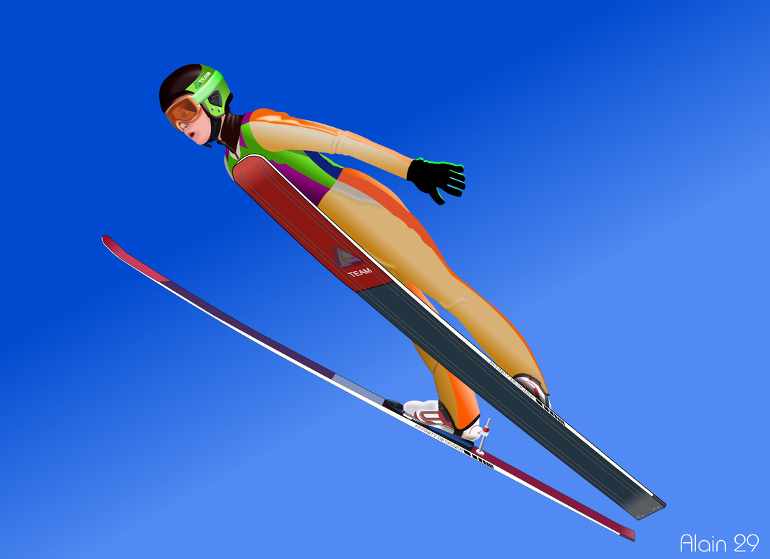 LE SAUT A SKI