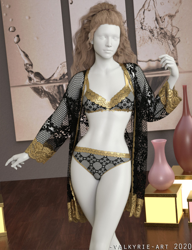 InStyle - Une Petit Fleur dForce Clothing for G8F InStyle - Une Petit Fleur dForce Clothing for G8F