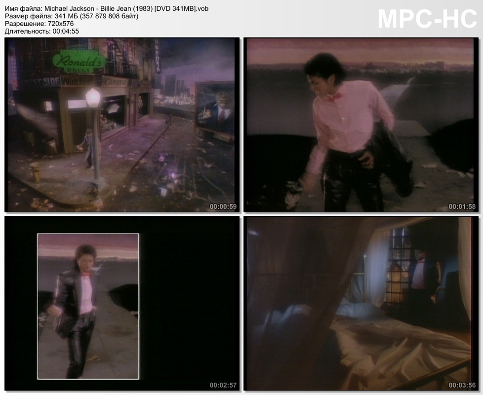 Michael Jackson - Billie Jean (1983) [DVD 341MB]