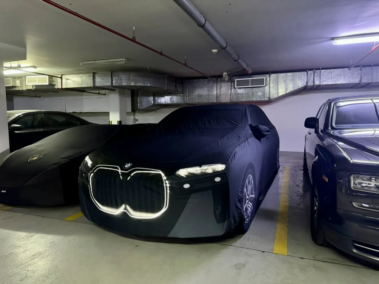 BMW M7 Indoor Artistic Cover