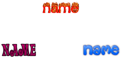 names
