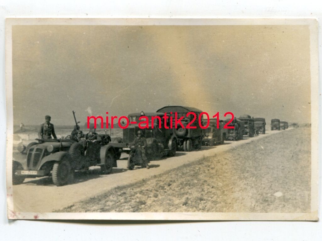 Wehrmacht, Adler Typ 3 Gd Kübelwagen, Flak, Faun