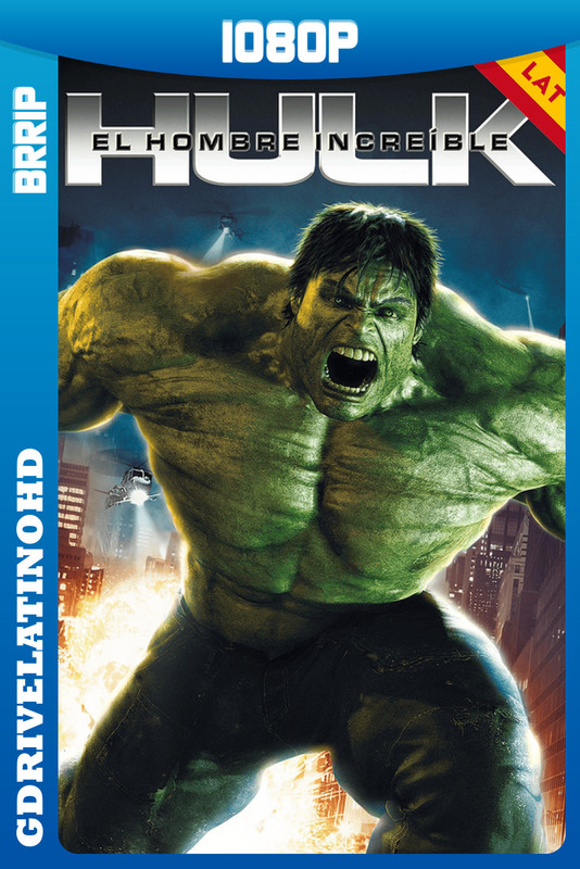 Hulk: El hombre increíble (2008) BRRip 1080p Latino-Inglés