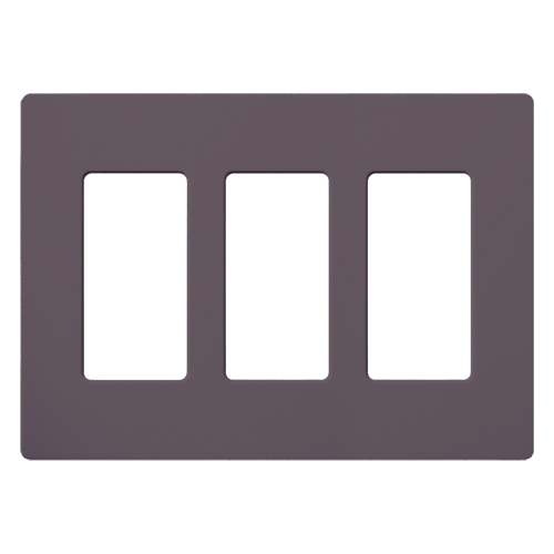 Lutron SC-3 Placa Decorativa Triple para Interruptores