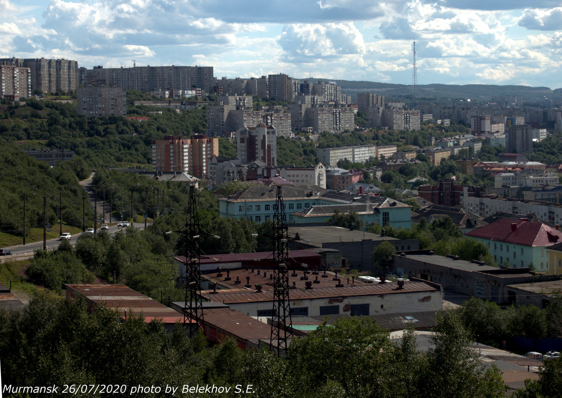 Мурманск, виды, Семёновское озеро Мурманск, виды, Семёновское озеро