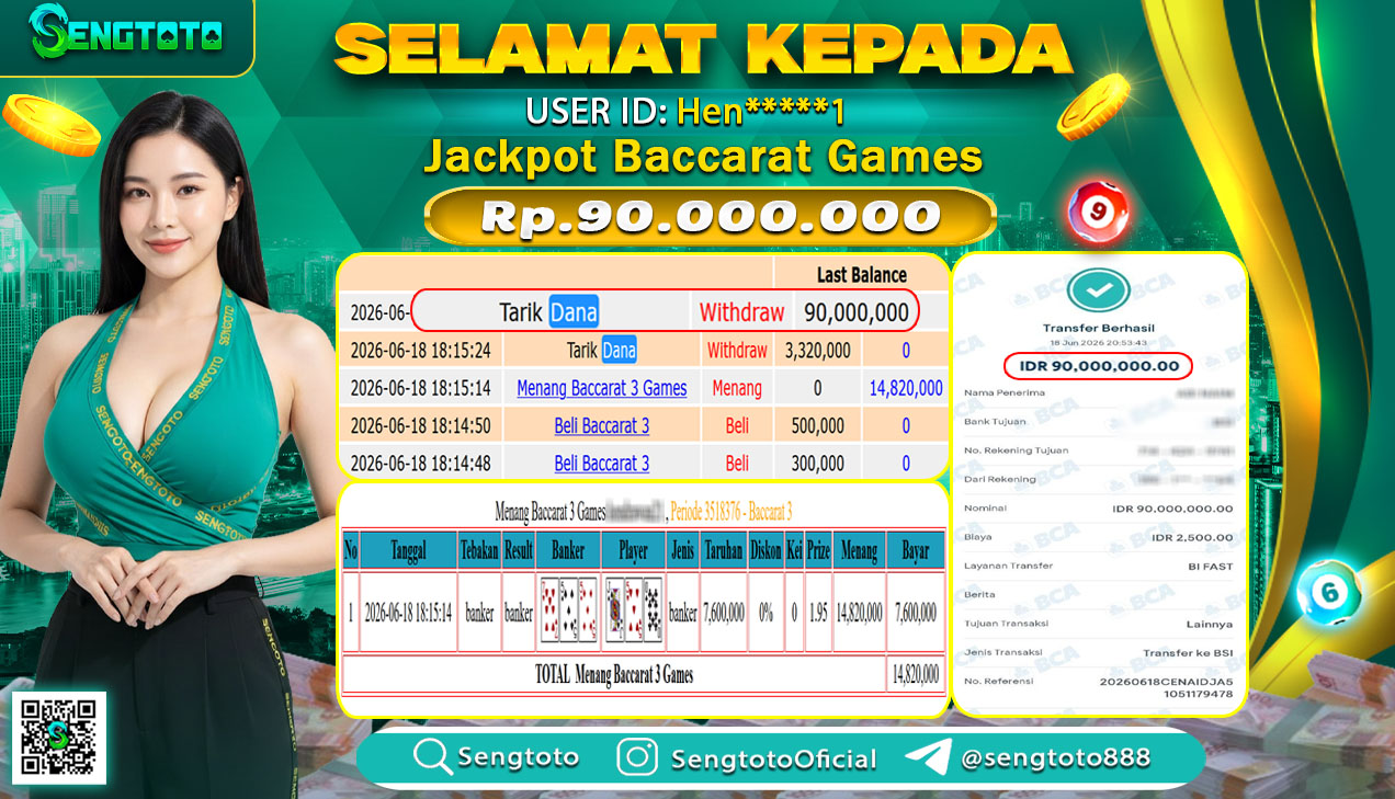 BUKTI PEMBAYARAN LIVEGAME BACCARAT  GAMES