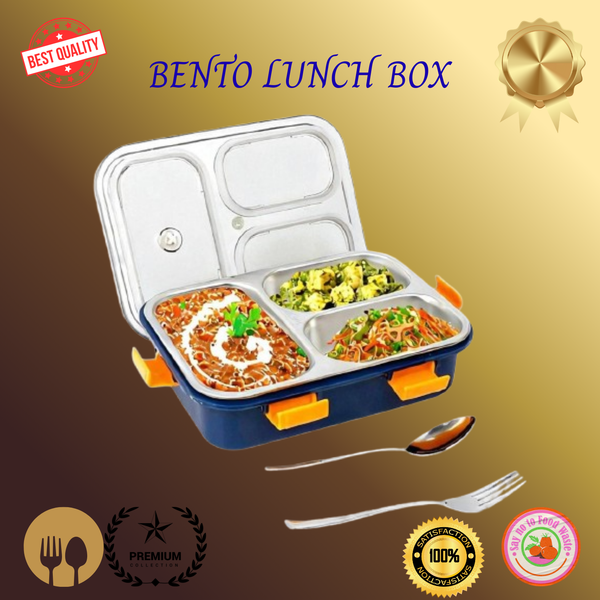 750 stainless steel 3 compartmen 4 LUNCH BOX 100