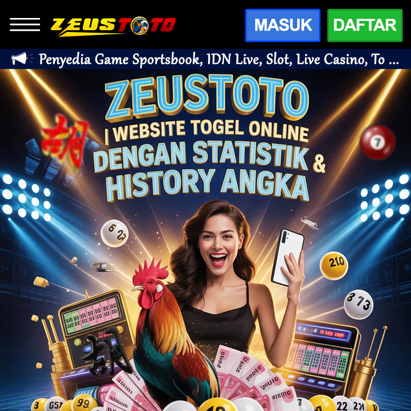 ZEUSTOTO | Website Togel Online dengan Statistik & History Angka image 1
