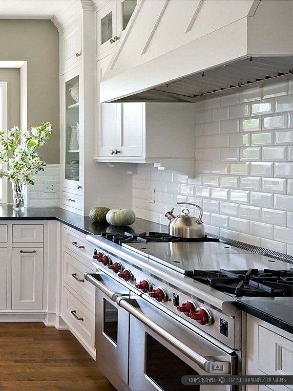 Modern White Subway Porcelain Kitchen Tiles
