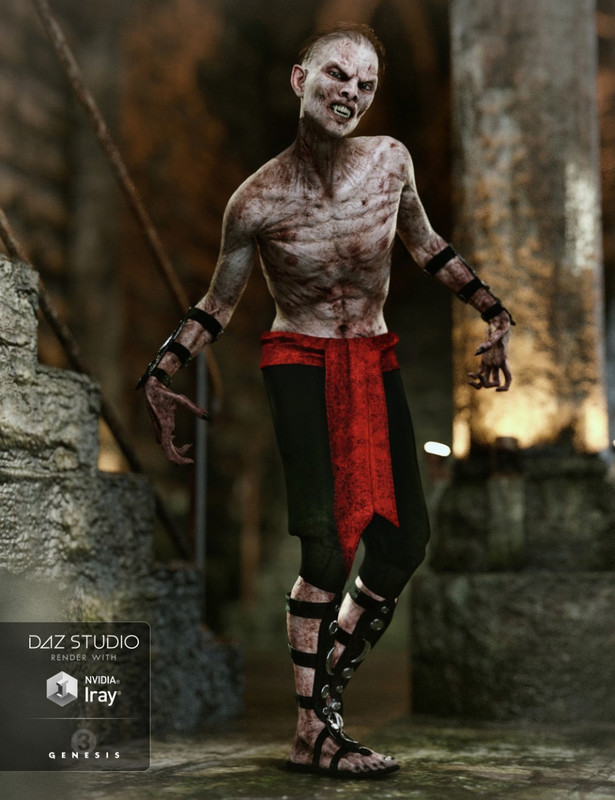 Blood Moon Outfit for Genesis 3 Male(s)