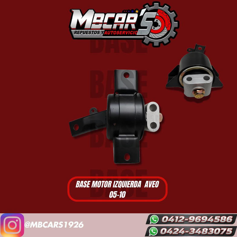 BASE MOTOR IZQUIERDA AVEO 05-10