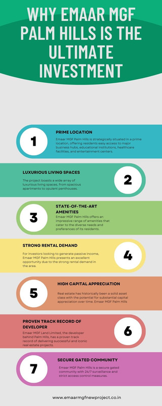Why Emaar MGF Palm Hills is the Ultimate Investment