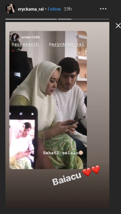 IG Story Eryck Amaral