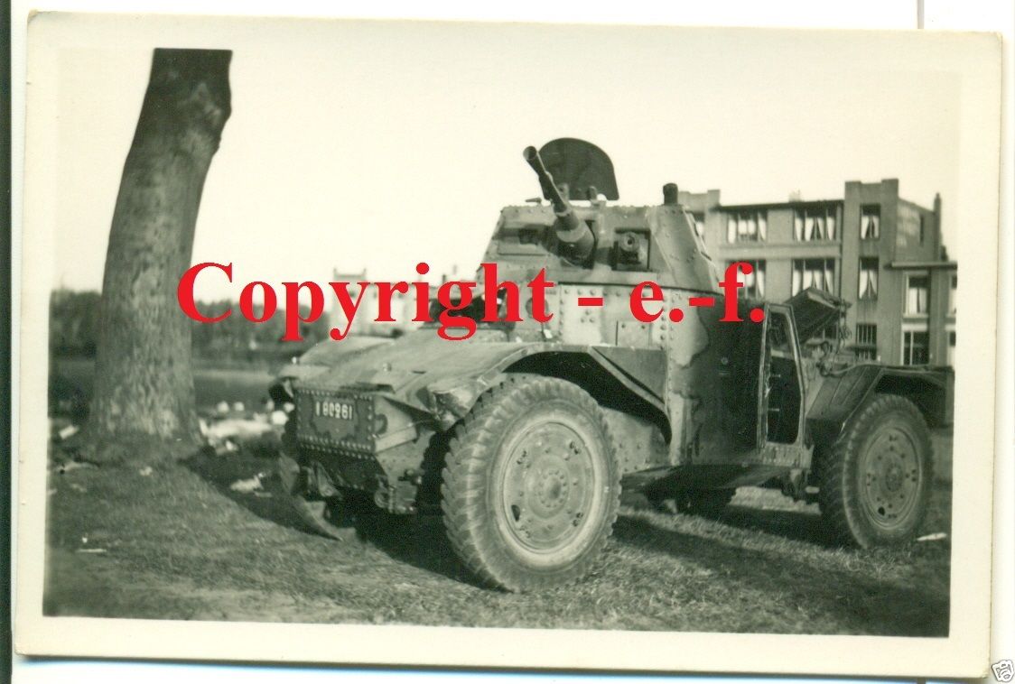 FOTO - PANZER - Französischer PANHARD - SUPER TA