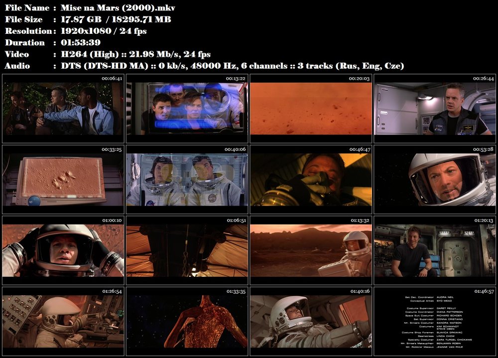 Re: Mise na Mars / Mission to Mars (2000)