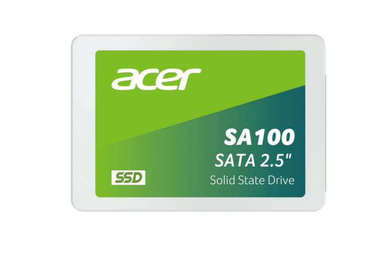 Cyberpuerta: SSD Acer SA100, 120GB, SATA III, 2.5