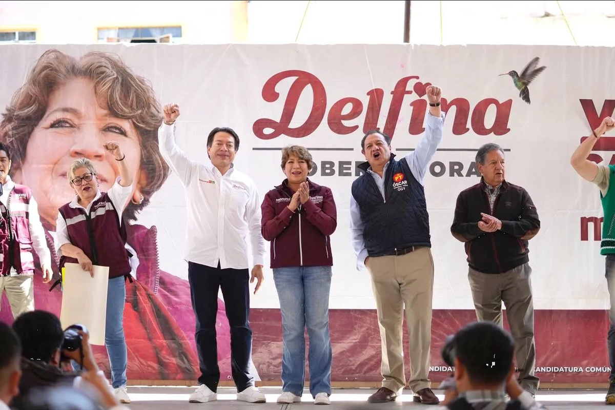 Estoy decidida a combatir la inseguridad y violencia en Edomex: Delfina Gómez