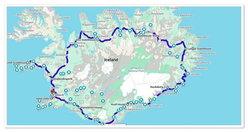 Islandia, donde la tierra ruge. - Blogs de Islandia - Preparativos y ruta elegida. (2)