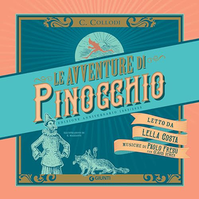 Carlo Collodi - Le avventure di Pinocchio (ed.140 anni)꞉ Storia di un burattino (2023) (mp3 - 128 kbps)