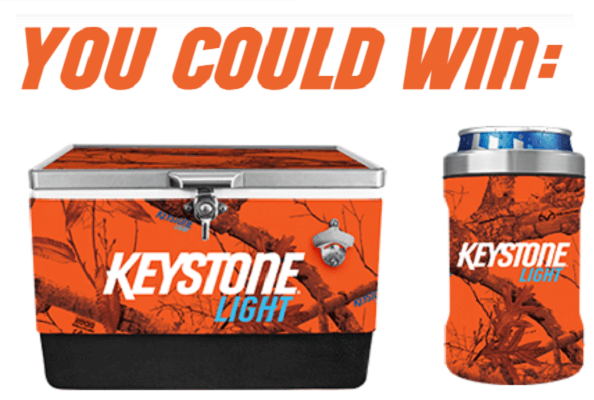 Win Keystone Light Gear in the “Can Hunt” Instant Win Game