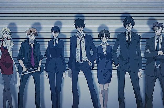 anime review of psycho pass characters