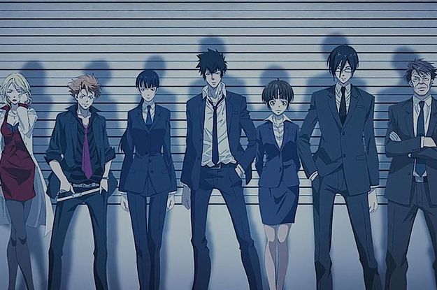 anime review of psycho pass characters